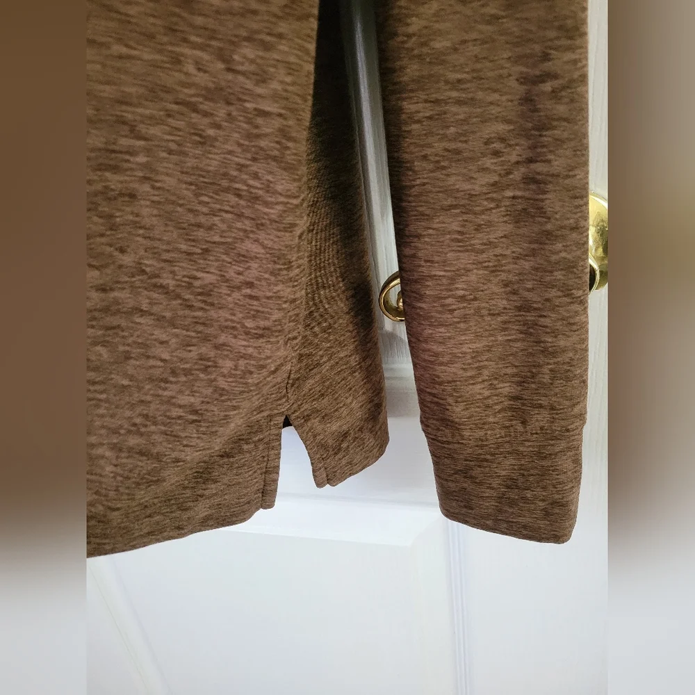 Outdoor Voices CloudKnit Relaxed Oversized Hoodie in Chocolate Brown Size Small